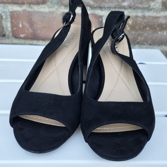 Alfani Step N' Flex Suede Block Heels Shoes Sz 6 - Picture 14 of 14